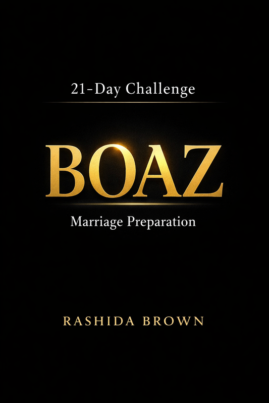 Marriage preparation: Boaz Challenge