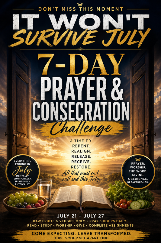 Don't miss the moment consecration